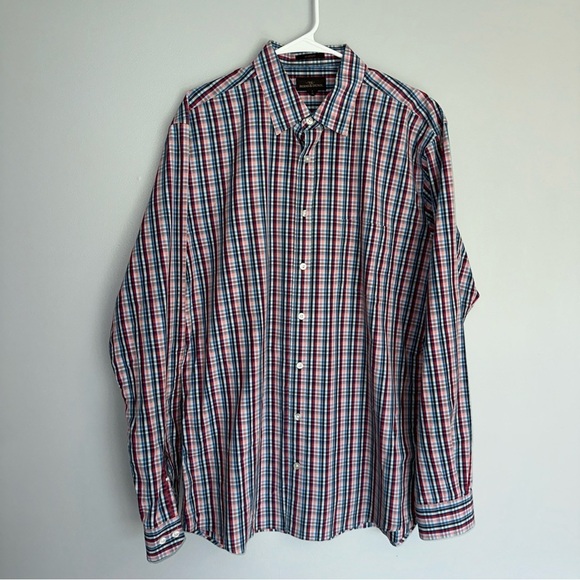 Rodd & Gunn Men's Sports Fit Spring Plaid Long-Sleeve Button-up‎ Shirt Size XL - Picture 1 of 8